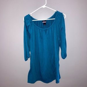 Motherhood Cold shoulder maternity top